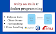 do socket programming tcp udp in c and python