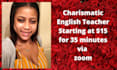 be your charismatic english teacher