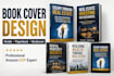 design an eye catching book cover for ebook, paperback and hardcover