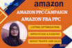 setup amazon PPC campaign, amazon PPC management, amazon PPC optimization