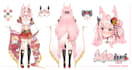 create a character reference sheet for your vtuber and other needs
