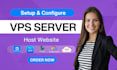 setup your website on digitalocean, vultr, linode, AWS and gcloud