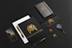 do a luxury clothing line, apparel, business monogram logo