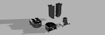 modelise, conceptualize, 3d pieces