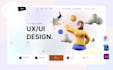 do figma xd PSD design for nft section