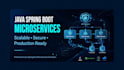 develop java spring boot microservices for your application