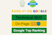 do onpage and technical SEO for your website