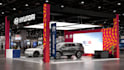 design the exhibition stand, trade show booth, expo stall, or kiosk
