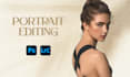 do high end photoshop portrait editing