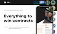 handle the entire rfp and proposal writing process