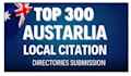 do 300 australia local citations and directory submission for local SEO