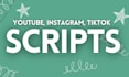 write faceless youtube video scripts for animals, cashcow, top 10 videos, n more