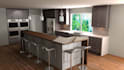 create immersive 3d kitchen renderings and 360 walkthroughs