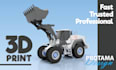 do premium 3d print designs fast of your model and product