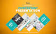 create a professional presentation design