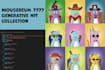 create random nft art variations with metadata and rarities
