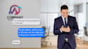 create unique live action SMS promo short video ad