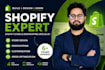 build, design, customize shopify store or dropshipping website