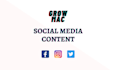 be your social media manager and content creator
