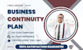develop a business continuity plan bcp