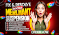 fix google merchant center suspension, gmc misrepresentation