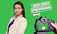 record a professional urdu green screen video