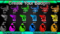 create custom kick, youtube, twitch emotes, discord emoji, and sub badges