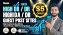 do guest post on high da sites in just 5 USD