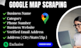 provide endless google map scraping service