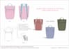 design stylish, functional diaper bags