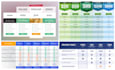 design pricing table in powerpoint and PDF