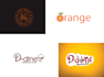 design interactive restaurants and food café logo only