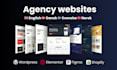 build digital marketing agency website in wordpress
