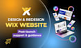 design or redesign your wix website, wix studio, landing page, ecommerce