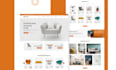 design modern web template in xd, and figma