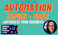 do integration or automation using integromat make or zapier