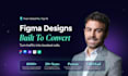 design a high converting figma website or landing page UI UX