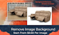 do furniture photo cut out with shadow