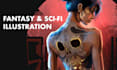 create fantasy and sci fi character art
