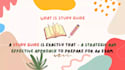 make study guides, notes, and flashcards