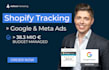 set up shopify conversion tracking for google ads and meta ads