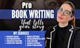 ghostwrite your ebook, autobiography, memoir, fiction novel as ghost book writer