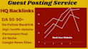 do tech guest posts with permanent do follow backlinks