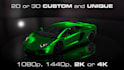 create custom motion graphics in 2d or 3d