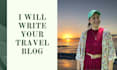 write an inspirational SEO friendly travel blog