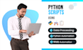 write python script, program, and bot