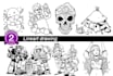 draw lineart drawing illustration