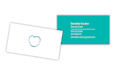 design a clean business card