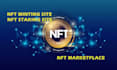 create your nft minting engine, staking on evm chain, solana, cardano