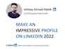design your CV resume, and linkedin profile